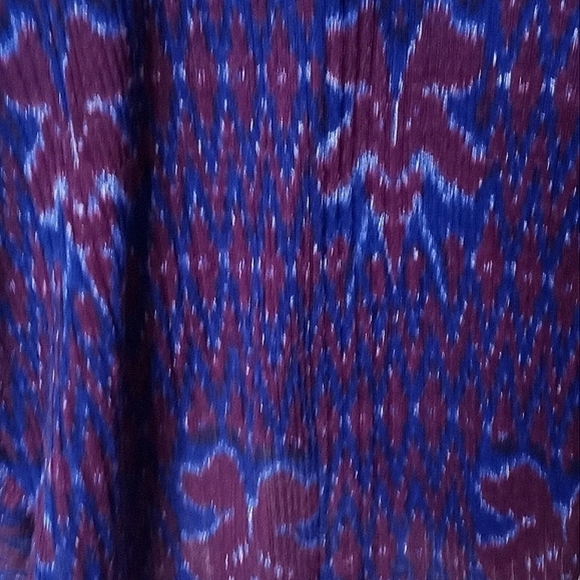 Free People Tank Top Cami Boho Ikat Dew Drop Handkerchief Hem - Picture 5 of 11